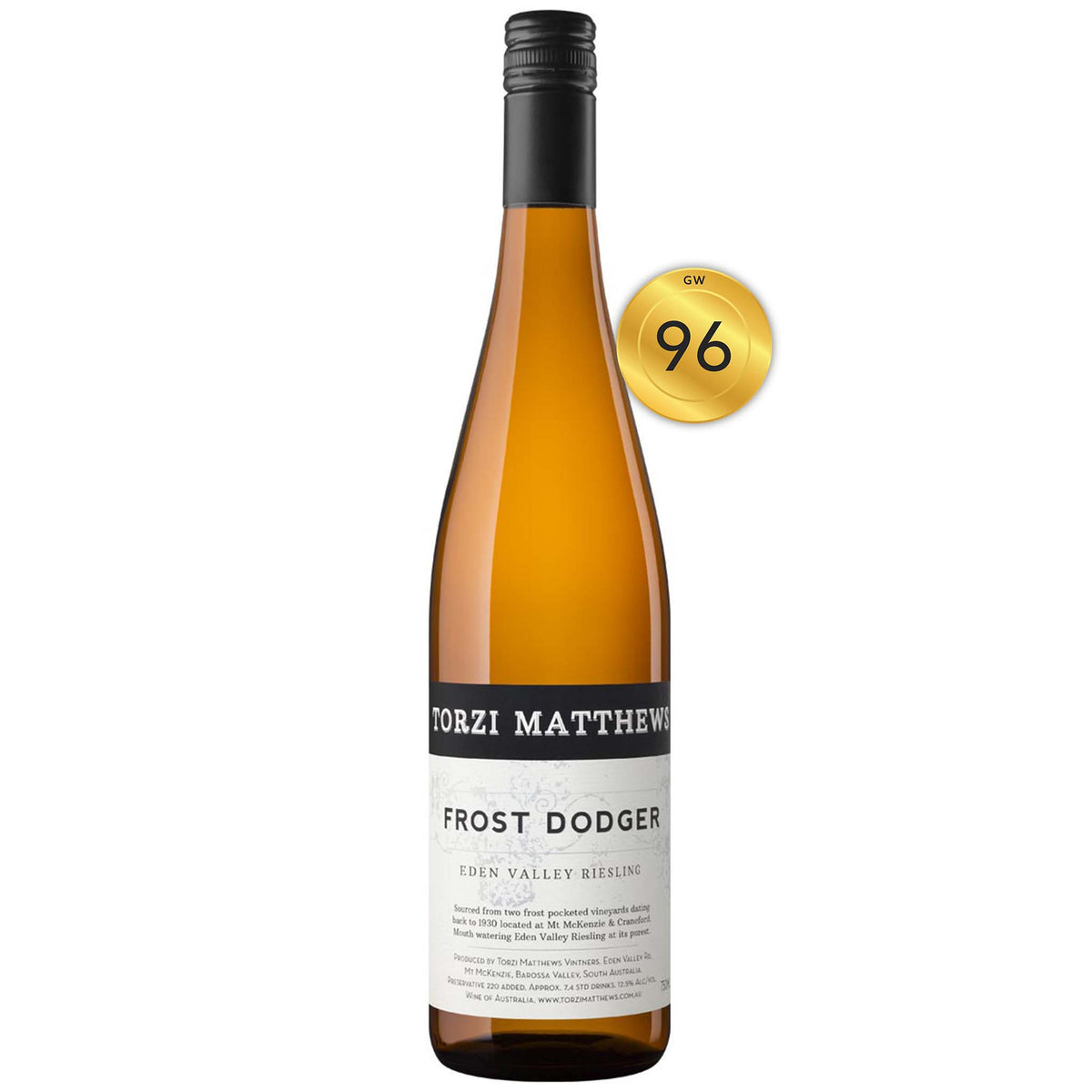 Torzi Matthew Frost Dodger Riesling 2021