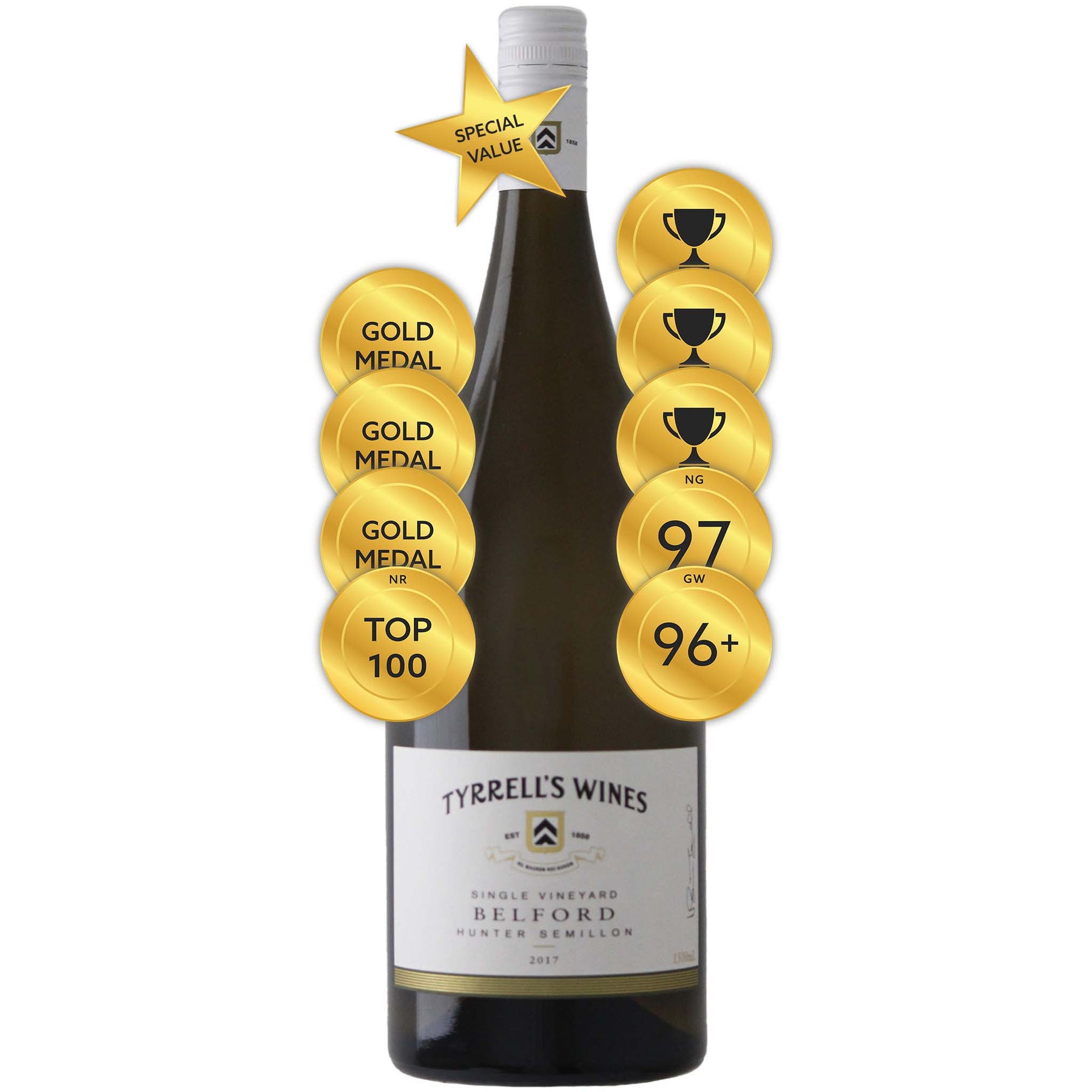 Tyrrell's Belford Single Vineyard Semillon 2017 (1500ml)