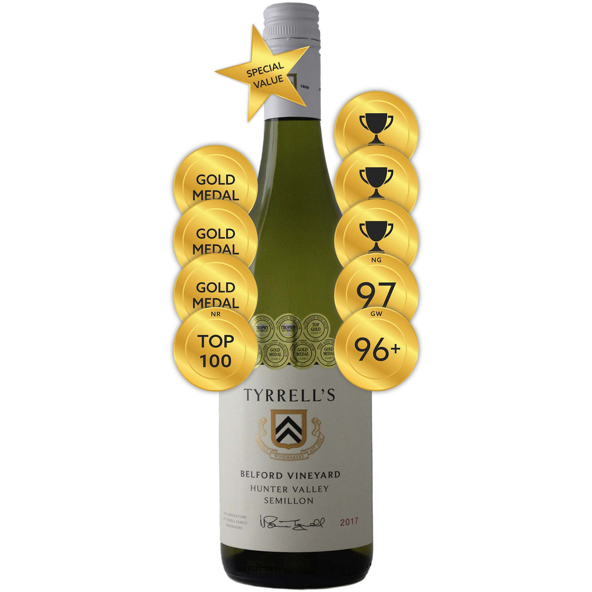 Tyrrell's Belford Single Vineyard Semillon 2017