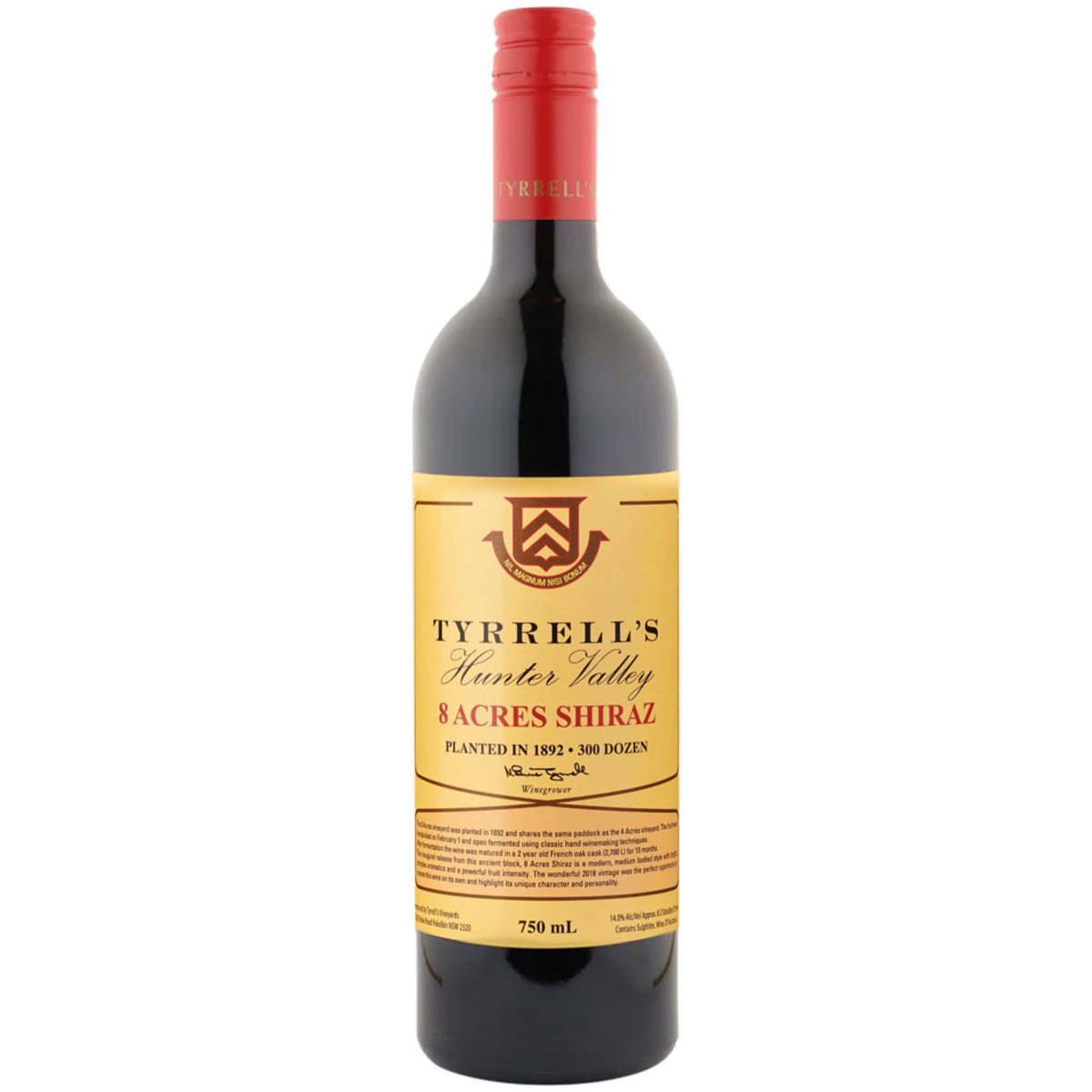 Tyrrell's Sacred Sites 8 Acres Shiraz 2023