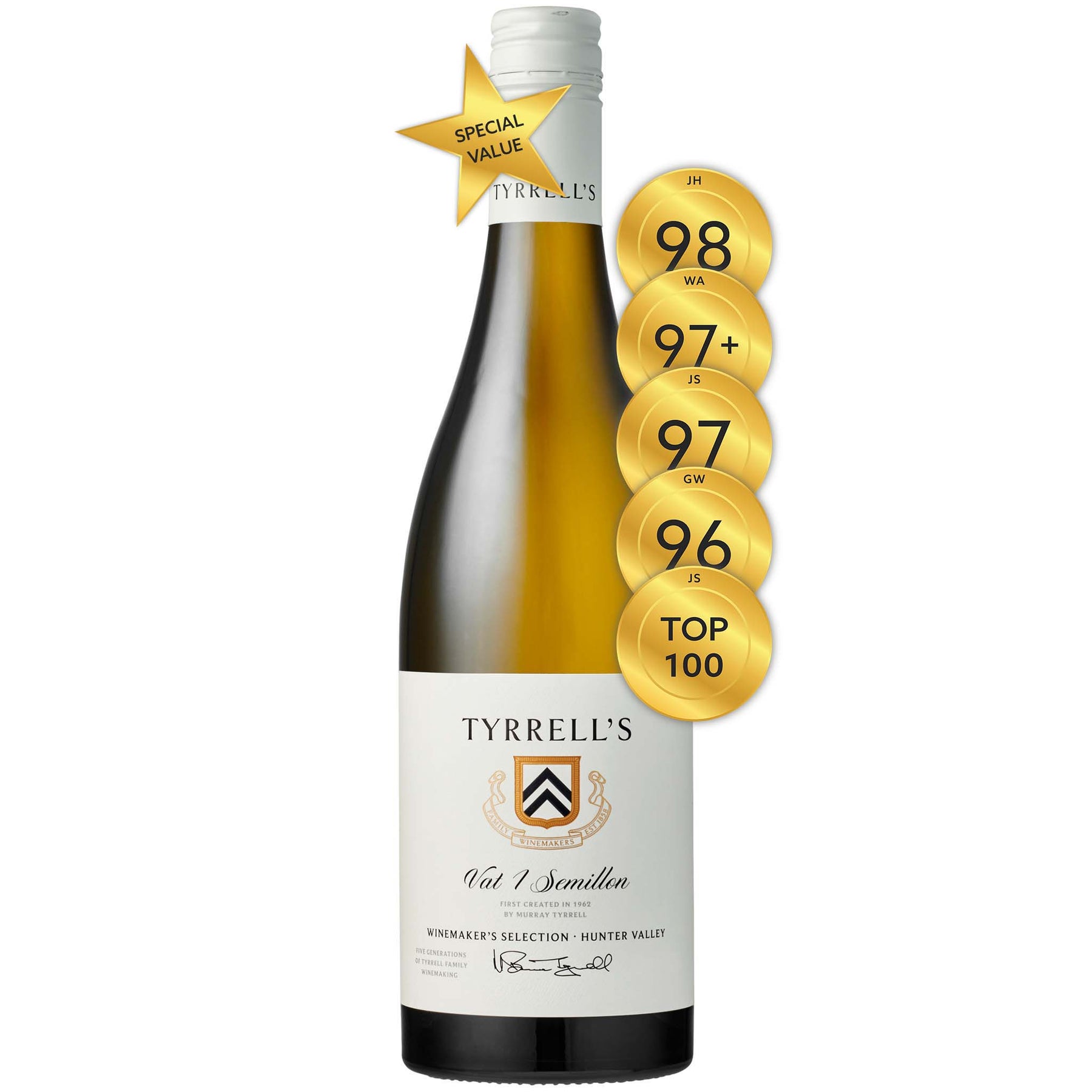 Tyrrell's Vat 1 Semillon 2022