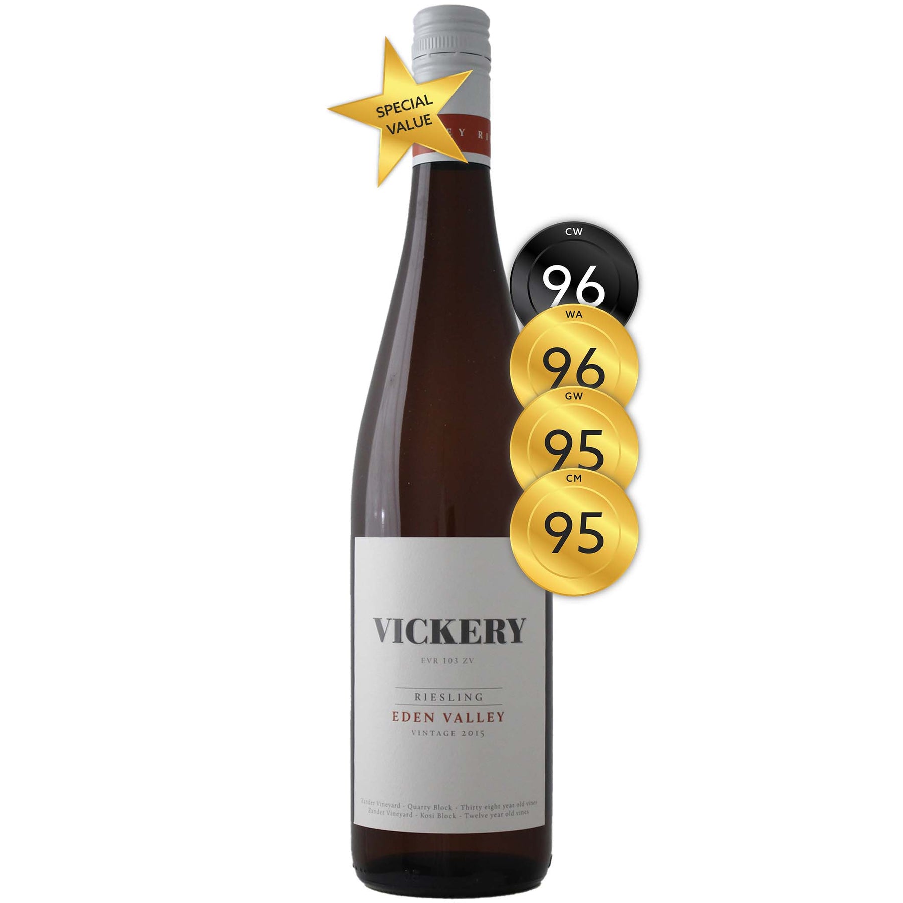 Vickery Eden Valley Riesling 2015