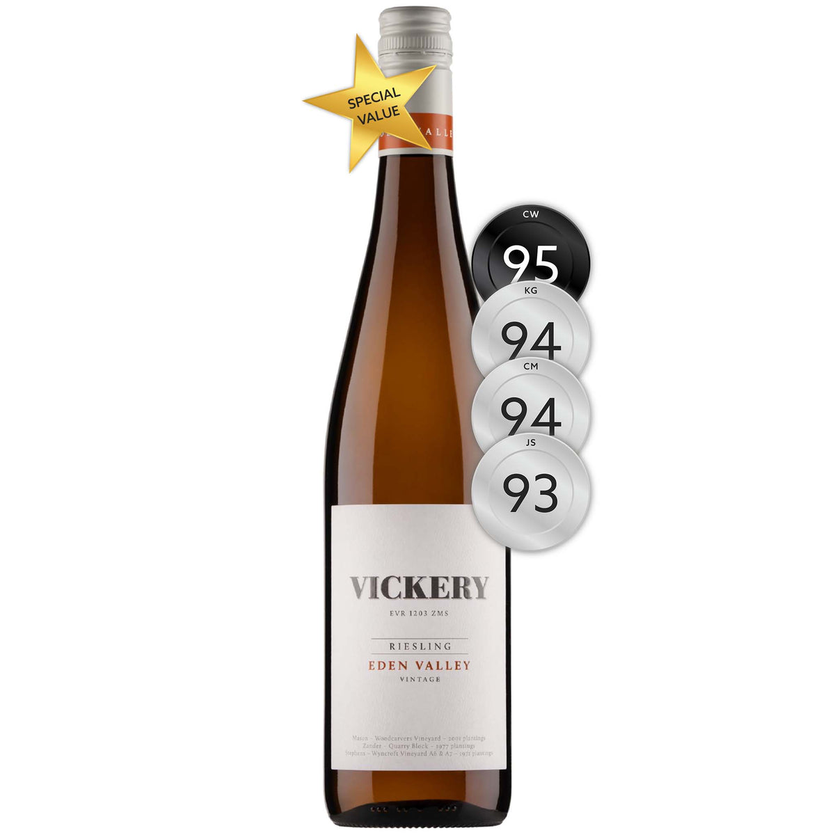 Vickery Eden Valley Riesling 2024