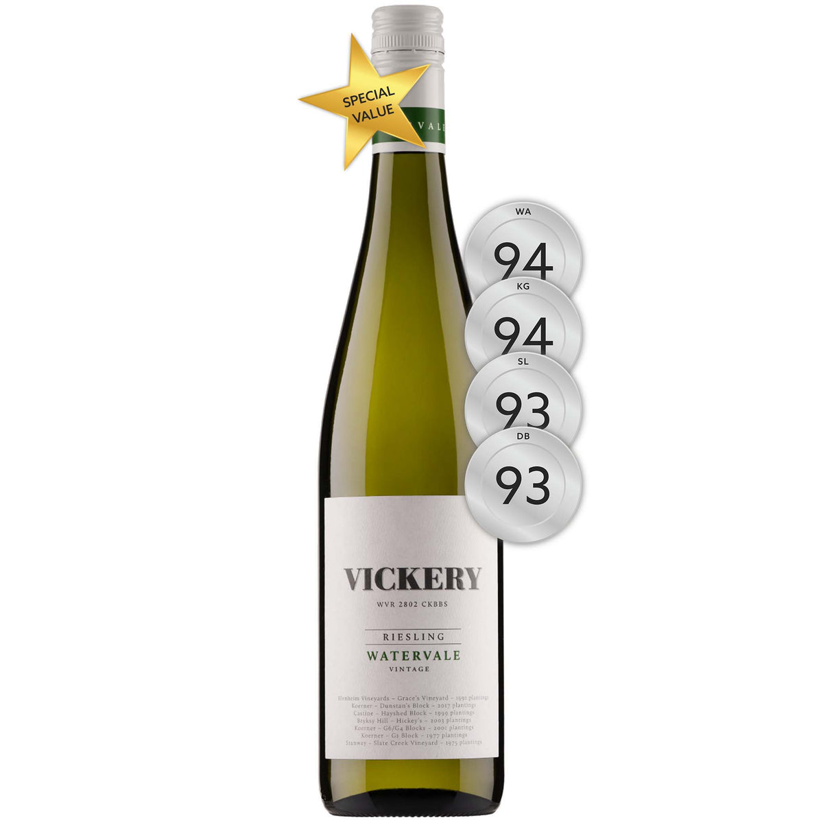 Vickery Watervale Riesling 2024