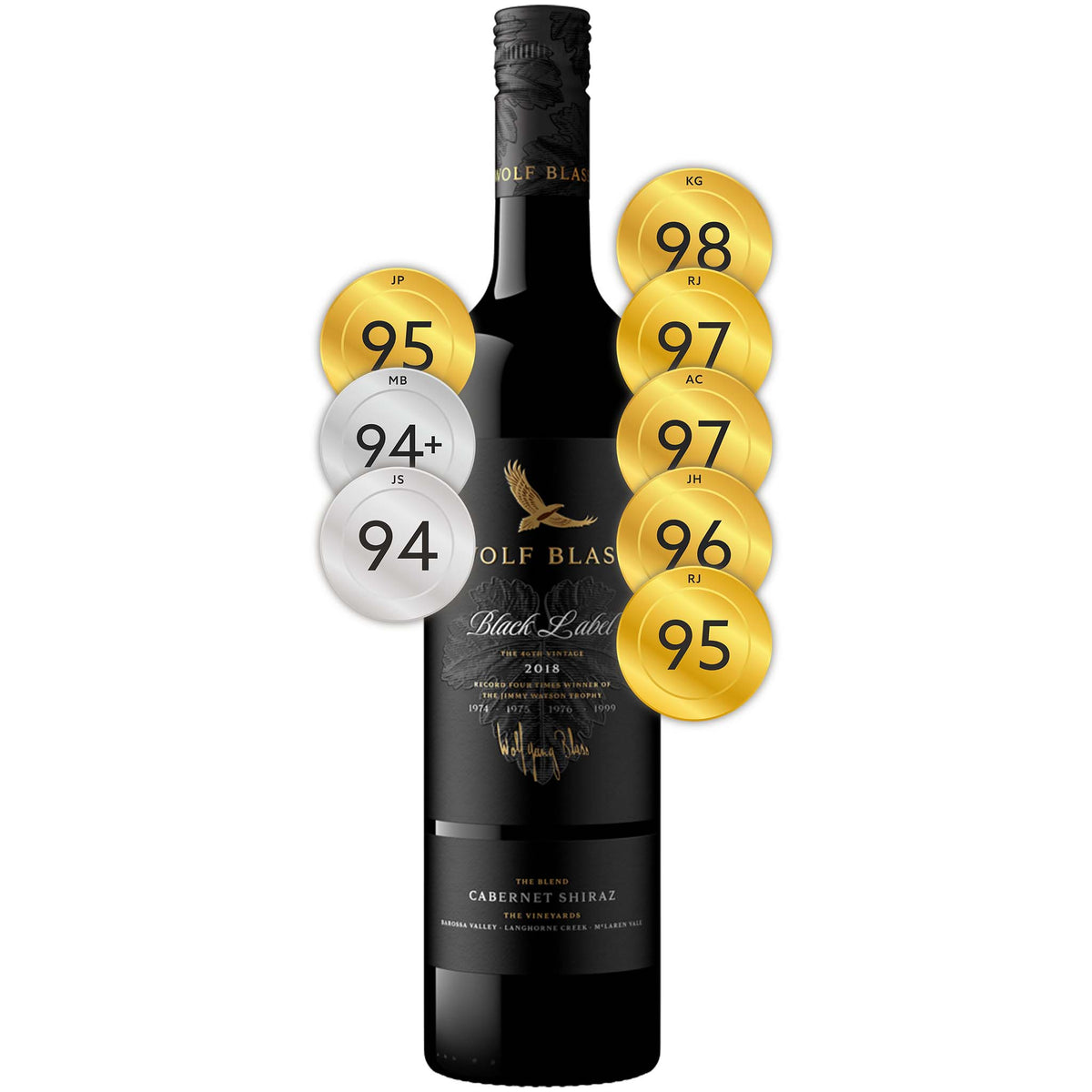 Wolf Blass Black Label Cabernet Shiraz 2018
