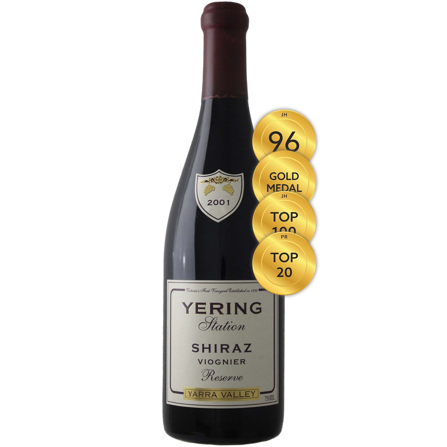 Yering Station Reserve Shiraz Viognier 2001