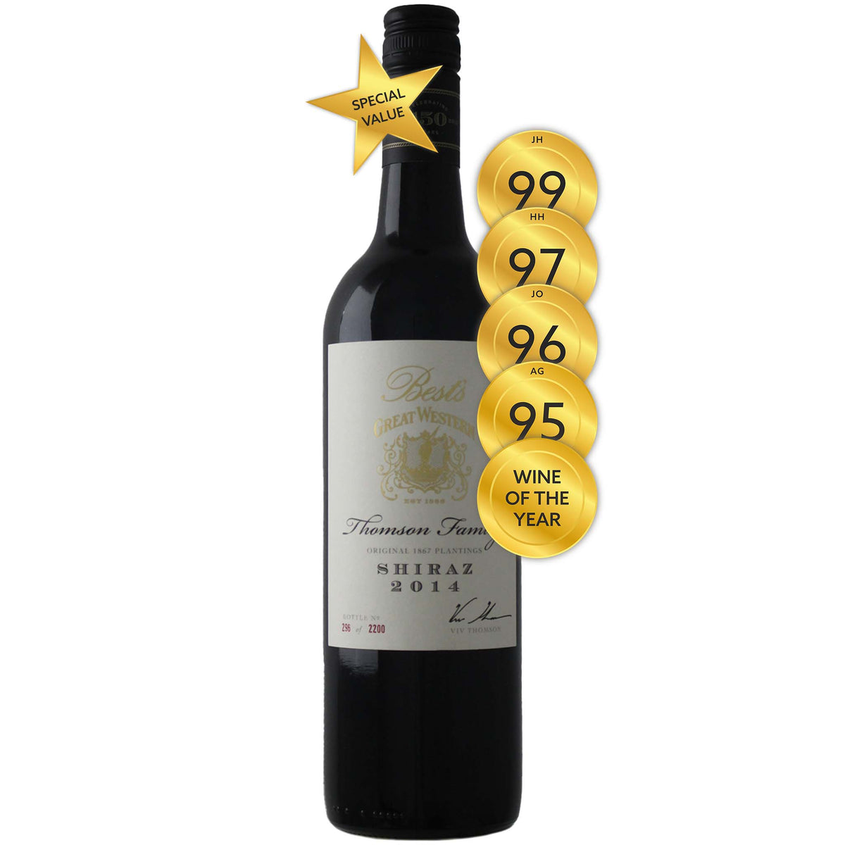 Best's Great Western Thomson Family Shiraz 2014