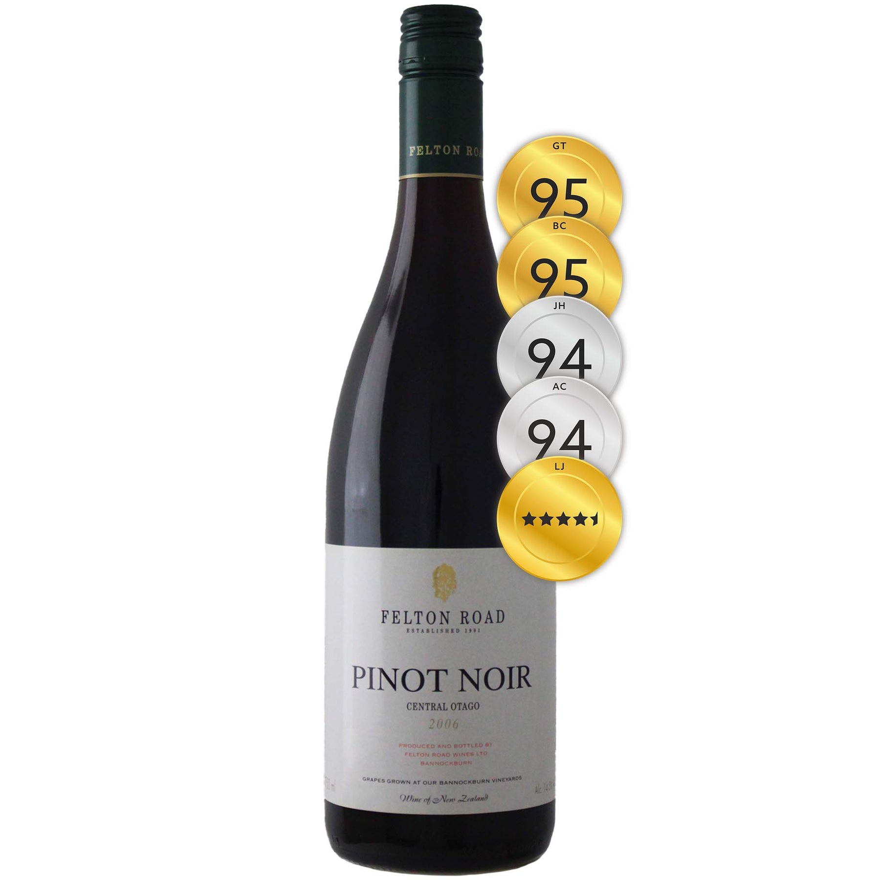 Felton Road Bannockburn Pinot Noir 2006