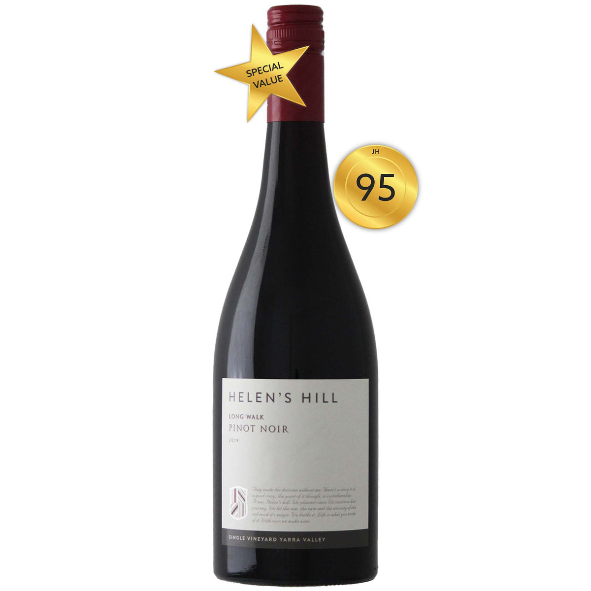 Helen's Hill Estate Long Walk Single Vineyard Pinot Noir 2019