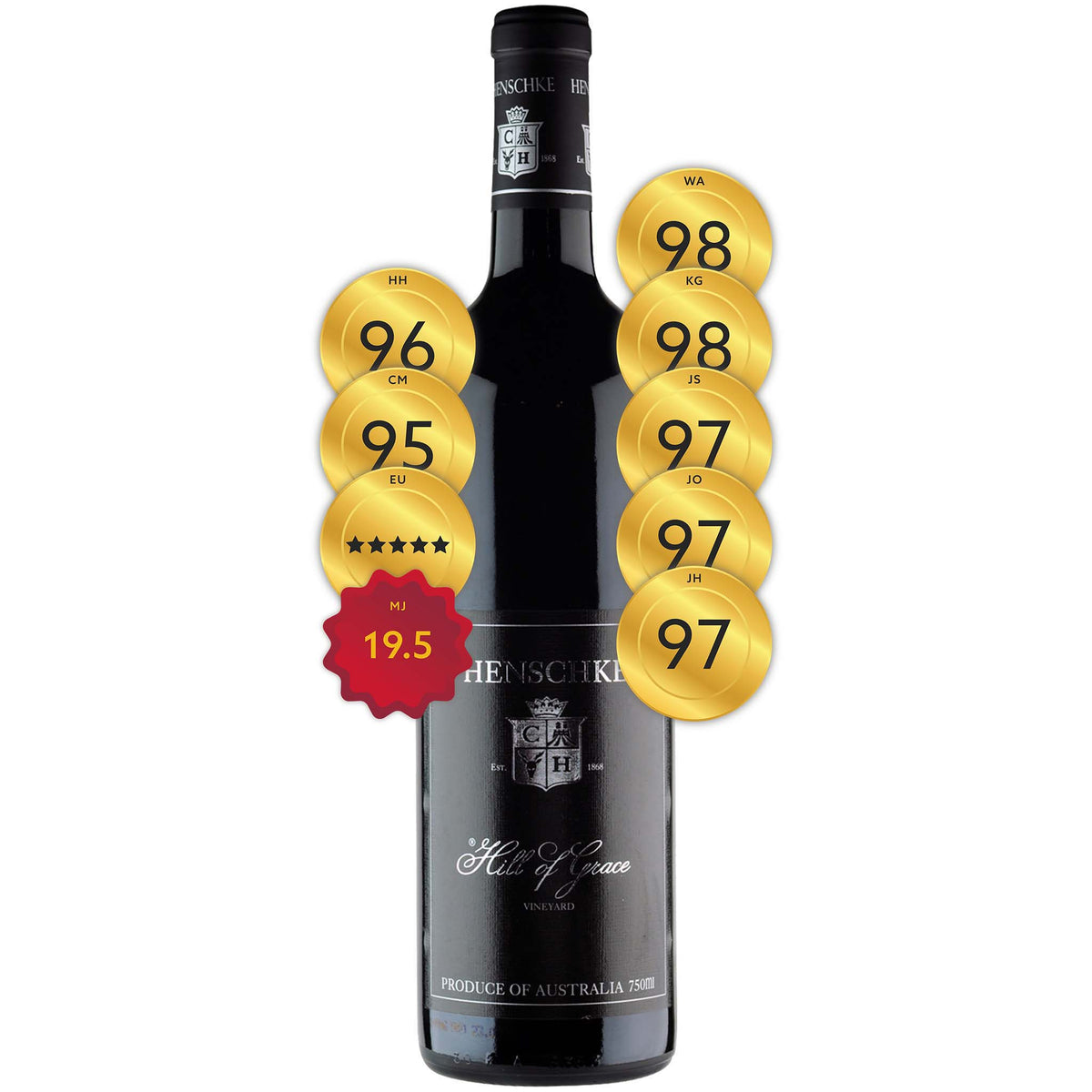 Henschke Hill of Grace Shiraz 2002